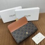 CELINE 長財布 二つ折り財布 ケース付き 10318 19*10.5*3.5cm - 画像 (8)