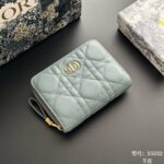 DIOR 二つ折り財布 ケース付き S5032 12*9*5cm - 画像 (4)