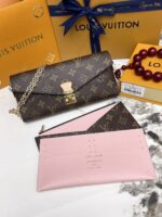 LV チェーンウォレット 長財布 3点セット ケース付き M15150 11*2*23cm - 画像 (3)