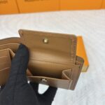 LV 二つ折り財布 ケース付き 小銭入れ付き 62664 61665 12*9cm - 画像 (8)