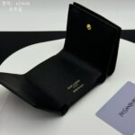 SAINT LAURENT 三つ折り財布 ケース付き 425648 9.5*7*3cm - 画像 (10)