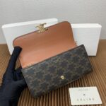 CELINE 長財布 二つ折り財布 ケース付き 10318 19*10.5*3.5cm - 画像 (10)