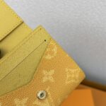 LOUIS VUITTON 二つ折り財布 長財布 カード入れ パスポートケース ケース付き M12664 - 画像 (17)