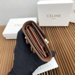 CELINE 三つ折り財布 小銭入れ 10782 10662 10.5*8.5*4cm - 画像 (14)