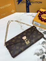 LV チェーンウォレット 長財布 3点セット ケース付き M15150 11*2*23cm - 画像 (6)
