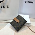 CELINE 三つ折り財布 ケース付き 10H262 10.5*9*2cm - 画像 (10)
