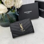 SAINT LAURENT 二つ折り財布 ケース付き 0658 13.5*9.5*3cm - 画像 (7)