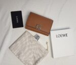LOEWE 三つ折り財布 ケース付き L1104 12*9.5*3cm - 画像 (12)