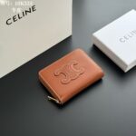 CELINE 名刺入れ 小銭入れ ケース付き 10K533DR8 10533 10L742 10.5*9*1cm - 画像 (8)