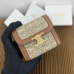 CELINE 三つ折り財布 ケース付き 10782 10.5*9*22cm - 画像 (15)