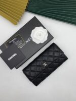 Chanel 長財布 二つ折り財布 ケース付き 50096 10.5*19*3cm - 画像 (7)