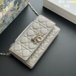 DIOR チェーンウォレット 二つ折り財布 ケース付き S0984 21*11*5cm - 画像 (12)