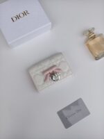 DIOR 二つ折り財布 ケース付き 2603 11*8.5*3cm - 画像 (14)