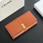 CELINE 長財布 二つ折り財布 ケース付き 10M033 19*10*3cm - 画像 (7)