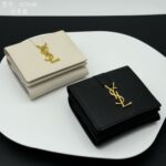 SAINT LAURENT 三つ折り財布 ケース付き 425648 9.5*7*3cm