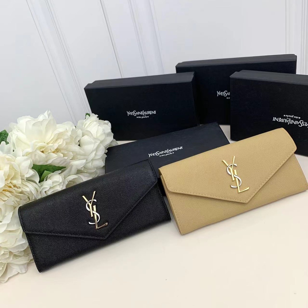 019_ZT SAINT LAURENT 長財布 ケース付き 0115 19*11*3cm - 画像 (1)
