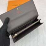 LV 長財布 二つ折り財布 ケース付き M61734 10*19cm - 画像 (6)