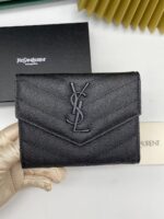 SAINT LAURENT 三つ折り財布 ケース付き 403934 12.5*10*2cm - 画像 (14)