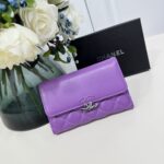 Chanel 三つ折り財布 ケース付き 15.6*11cm - 画像 (14)