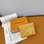 LOUIS VUITTON 二つ折り財布 長財布 カード入れ パスポートケース ケース付き M12664 - 画像 (29)