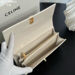 CELINE 長財布 二つ折り財布 ケース付き 10M033 19*10*3cm - 画像 (13)