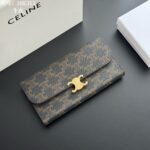 CELINE 長財布 二つ折り財布 ケース付き C10E313 19*10cm - 画像 (6)