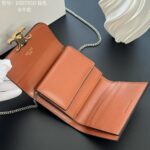 CELINE 三つ折り財布 チェーン付き ケース付き 10D783D 10.5*9*3cm - 画像 (11)