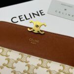 CELINE 長財布 二つ折り財布 ケース付き 10E313 19*10cm - 画像 (24)