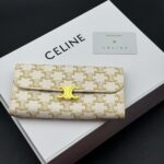 CELINE 長財布 二つ折り財布 ケース付き 10E313 19*10cm - 画像 (26)