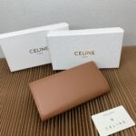 CELINE 長財布 二つ折り財布 ケース付き 10318 19*10.5*3.5cm - 画像 (13)