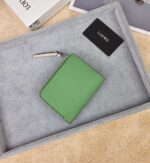 LOEWE カード入れ 二つ折り財布 ケース付き L1112 12*10*3cm - 画像 (14)