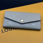 LV 型押し 長財布 二つ折り財布 ケース付き M60668 19*10cm - 画像 (9)