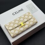 CELINE 長財布 二つ折り財布 ケース付き 10E313 19*10cm - 画像 (30)