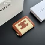 CELINE 名刺入れ 小銭入れ ケース付き 10K533DR8 10533 10L742 10.5*9*1cm - 画像 (15)