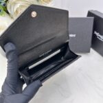SAINT LAURENT 二つ折り財布 ケース付き 0658 13.5*9.5*3cm - 画像 (10)