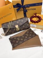 LV チェーンウォレット 長財布 3点セット ケース付き M15150 11*2*23cm - 画像 (10)