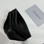 SAINT LAURENT 長財布 二つ折り財布 カード入れ ケース付き 423291  530841 358094 372264  10*7.5*0.5 cm  3*8.5*11 cm   19*9cm 19*11*3cm - 画像 (14)