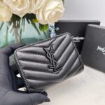 SAINT LAURENT カード入れ 二つ折り財布 ケース付き 16820 12*10*3cm - 画像 (12)