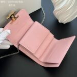 CELINE 三つ折り財布 チェーン付き ケース付き 10D783D 10.5*9*3cm - 画像 (16)