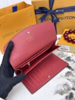 LV 長財布 三つ折り財布 ケース付き 58108 19*10*3cm - 画像 (17)