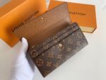 LV 長財布 二つ折り財 ケース付き M61734 10*19cm - 画像 (17)