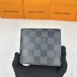 LV 二つ折り財布 ケース付き 小銭入れ付き 62664 61665 12*9cm - 画像 (18)