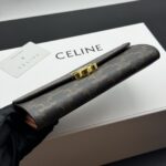 CELINE 長財布 二つ折り財布 ケース付き 10E313 19*10cm - 画像 (34)