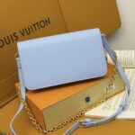 LV 長財布 チェーンウォレット ケース付き M14547 20*4*11.56cm - 画像 (18)