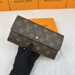 LV 長財布 二つ折り財布 ケース付き M61734 10*19cm - 画像 (9)