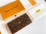 LV 長財布 二つ折り財 ケース付き M61734 10*19cm - 画像 (16)