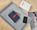 LOEWE カード入れ 二つ折り財布 ケース付き L1112 12*10*3cm - 画像 (20)