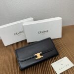 CELINE 長財布 二つ折り財布 ケース付き 10318 19*10.5*3.5cm - 画像 (17)