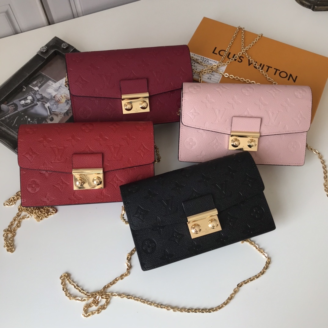 036_ZT LOUIS VUITTON チェーンウォレット ケース付き M62020 17.5*11.5*3.5 cm - 画像 (1)