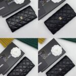 Chanel 長財布 二つ折り財布 ケース付き 50096 10.5*19*3cm